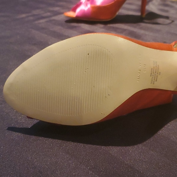 NINE WEST WOMANS HEELS SIZE 6.5 - Picture 4 of 6